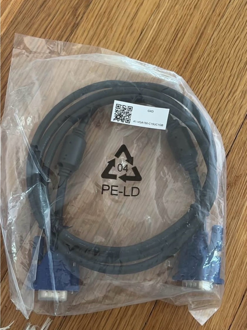 VGA Video Cable - Blue Connectors